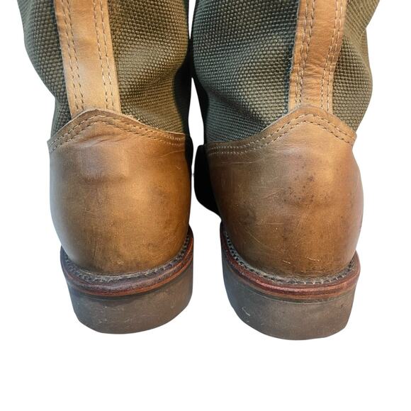 Chippewa Vipercloth Snake Boots Size 10.5 D 23907 Made in USA Lined Vibram main image 7